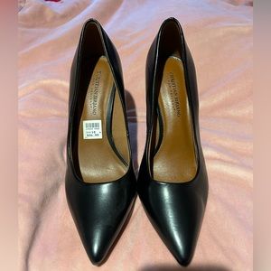 Christian Siriano black heels